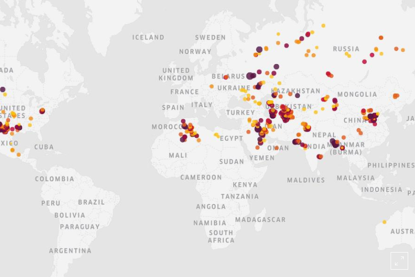 Satellites reveal major new gas industry methane leaks